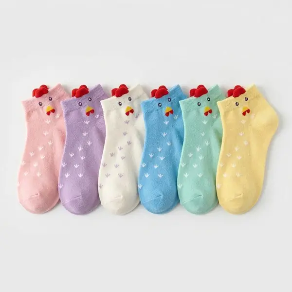 Medias tobilleras con orejitas de niña (talla 8 a 10) – MCJ Loja