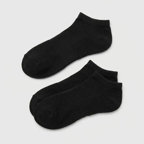Medias tobilleras negras unisex